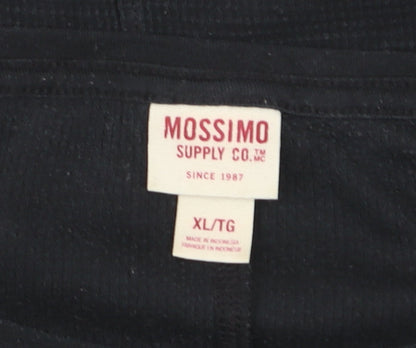 Mossimo Supply Co. Womens Black XL Long Sleeve Basic T-Shirt