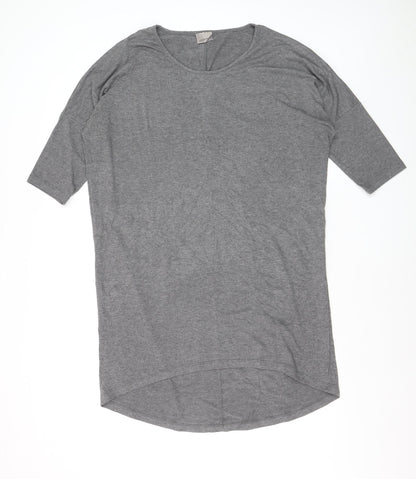 Vero Moda Women’s Grey Jersey T-Shirt Dress Size L Casual