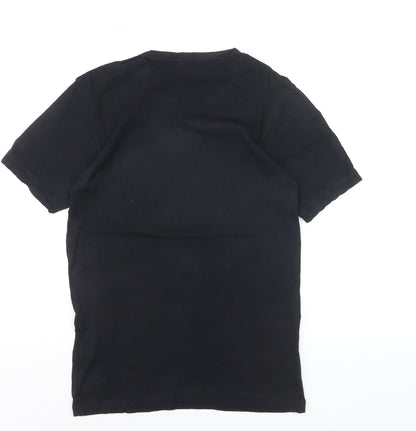 Polo Ralph Lauren Men's Black Cotton Crew Neck T-Shirt Size S