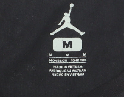 Nike Boys Black Graphic 'The Greatest Ever' T-Shirt Age 10-12 Years