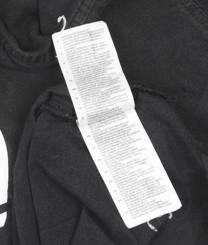 Adidas Men's Black 2XL Trefoil Logo Graphic T-Shirt Regular Fit