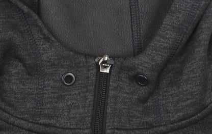 Adidas Men Black Climawarm Full Zip Hooded Activewear Jacket M