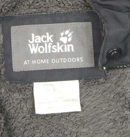Jack Wolfskin Men's Black Waterproof Parka Jacket S Regular