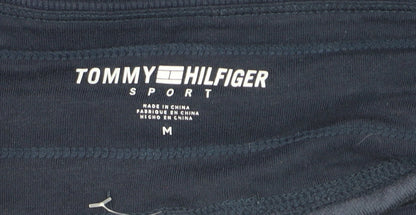 Tommy Hilfiger Womens Blue Velour Jogger Sweatpants Size M