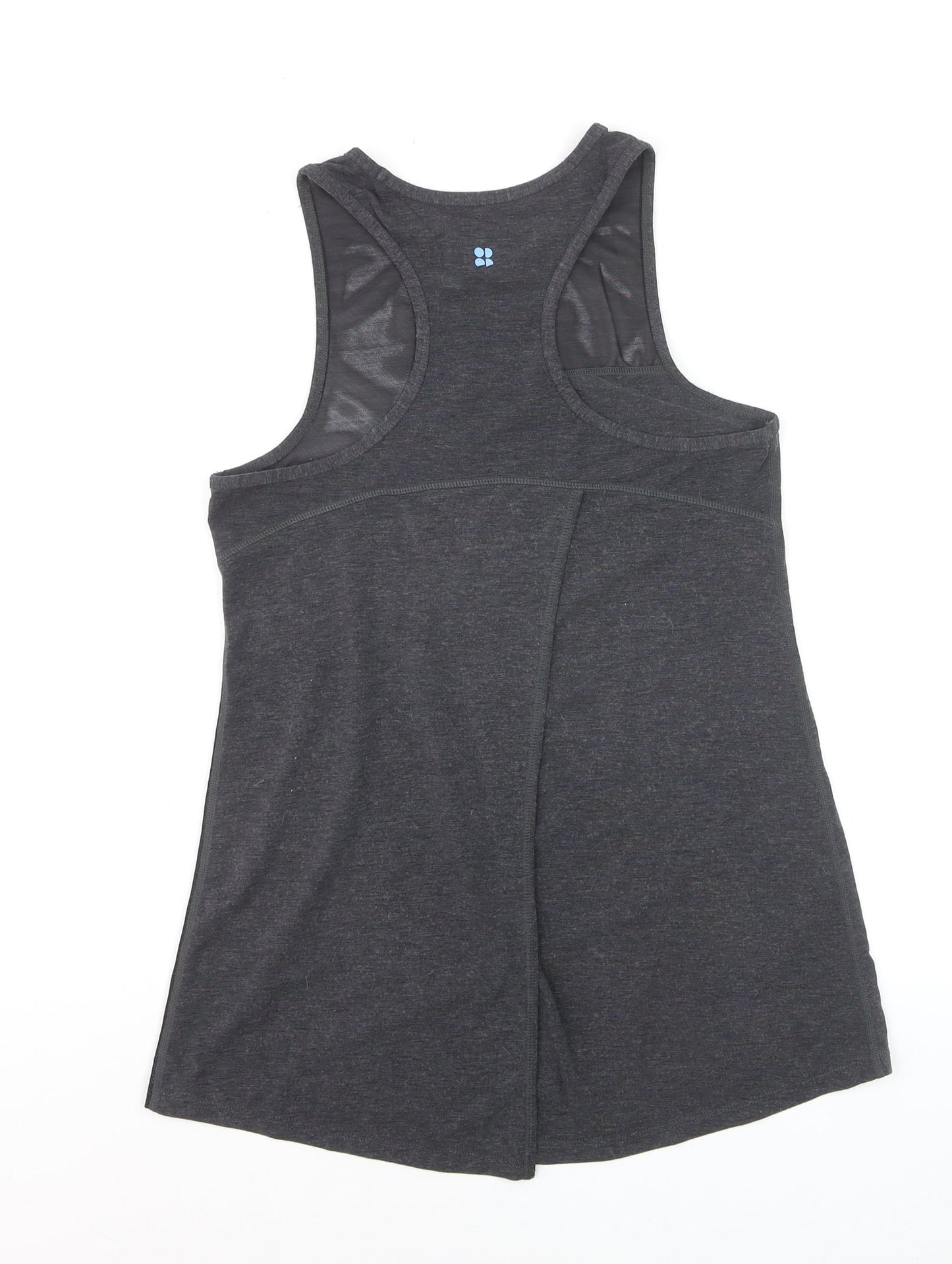 Sweaty Betty Womens Grey S Racerback Athletic Tank Top