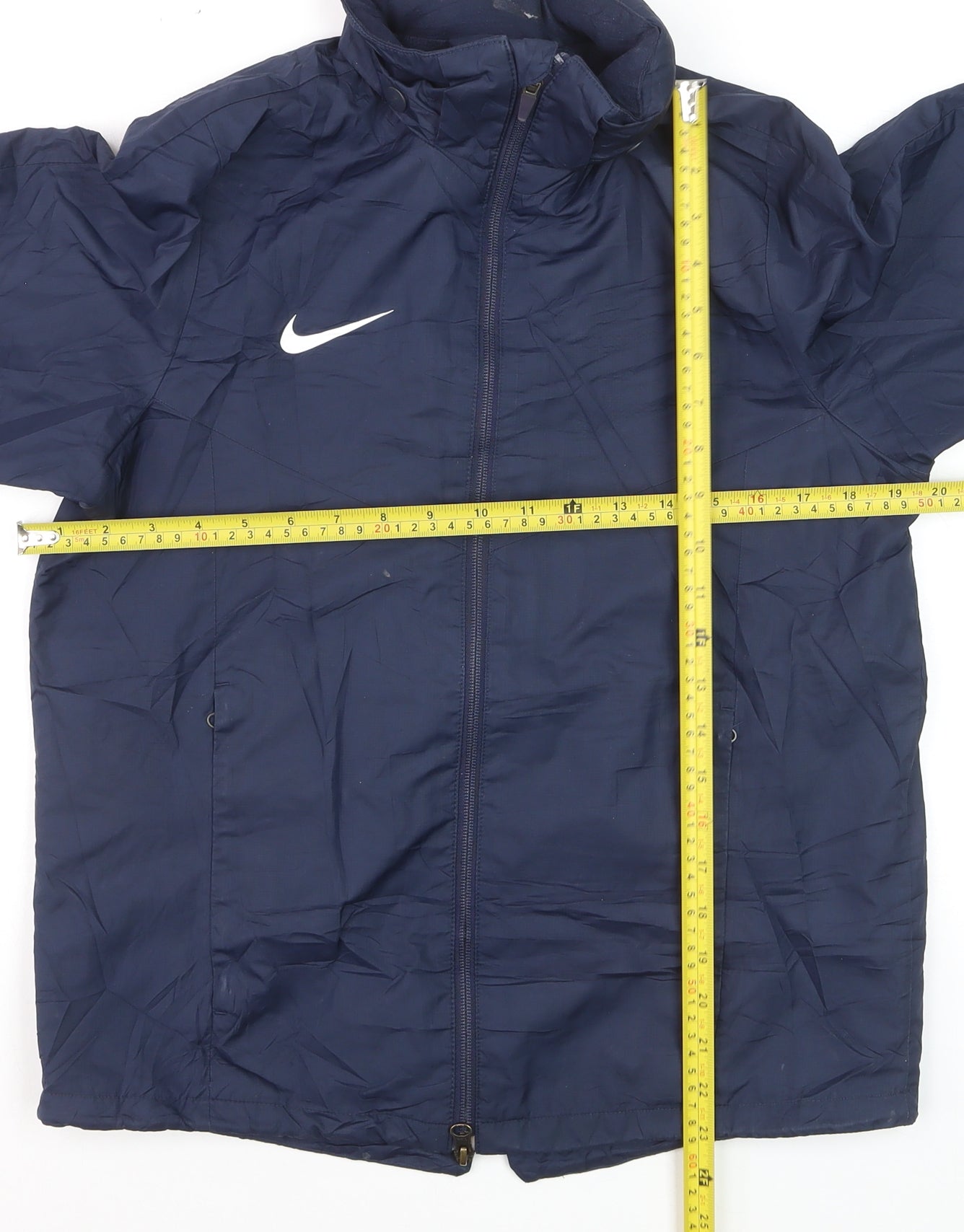 Nike Boys Blue XL Waterproof Windbreaker Jacket Storm-Fit