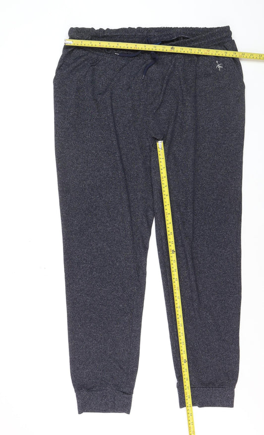 Cotton Traders Men’s Grey 2XL Jersey Jogger Trousers with Drawstring Waist