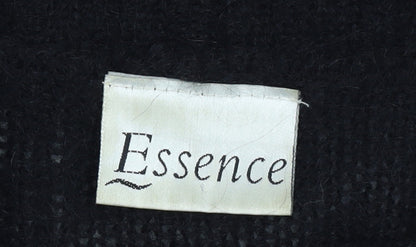 Essence Women's Multicoloured Mohair Knit 80s Retro Cardigan Size 26