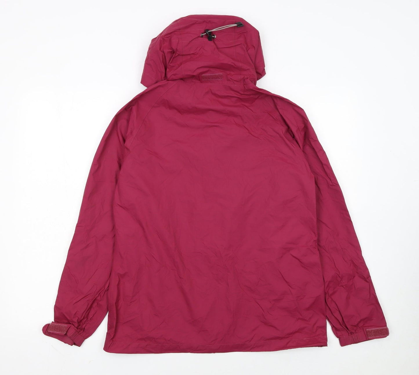Rohan Womens Red Waterproof Hooded Lightweight Rain Jacket Size S