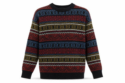 Next Mens Multicoloured Fair Isle Wool Jumper Size M