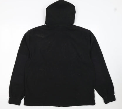 Puma Men's Black Full Zip Hoodie Size S Sportswear Fleece Jacket