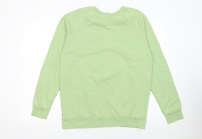 Porogoporoc Women Green Alice in Wonderland XL Sweatshirt