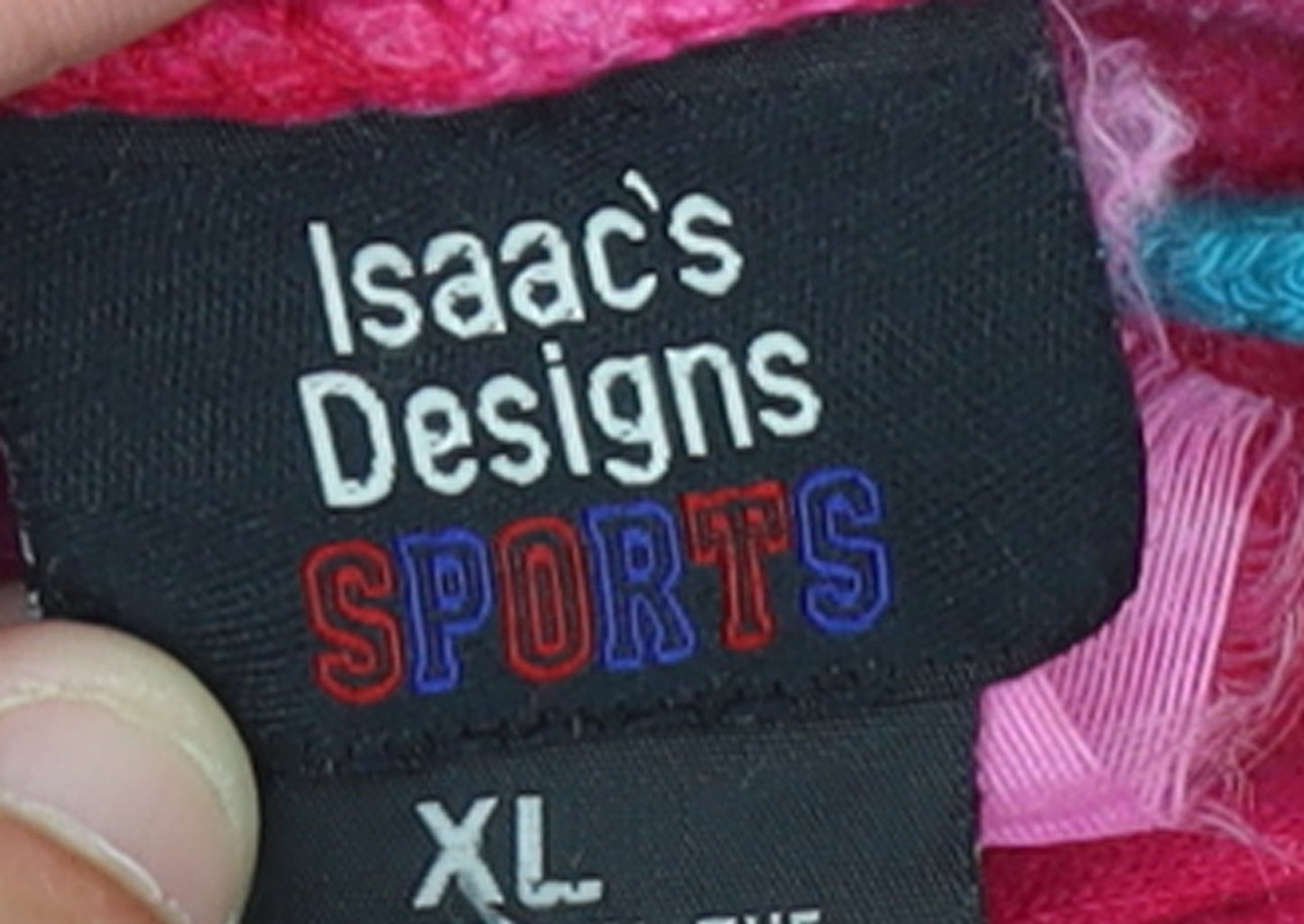 Isaac's Designs Sports Women's Multicoloured Tie-Dye Full Zip Hoodie XL