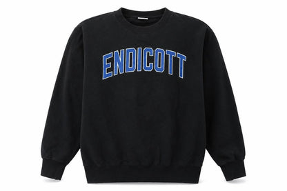 MV Sport Men's Black Endicott College Pullover Sweatshirt Size S