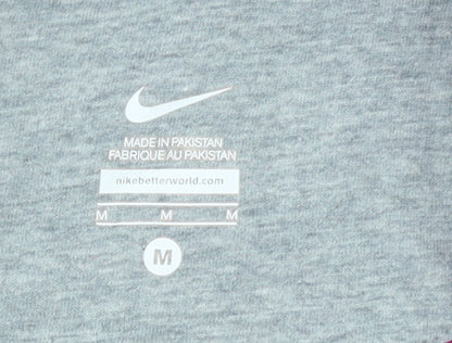 Nike Womens Pink Full Zip Hoodie M Cotton Blend Casual