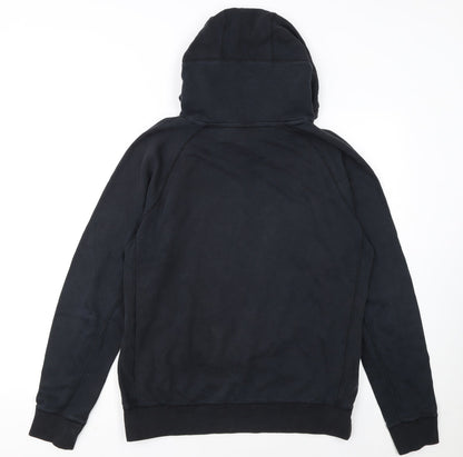 Jordan Mens Black Pullover Hoodie M Sports Graphic Print