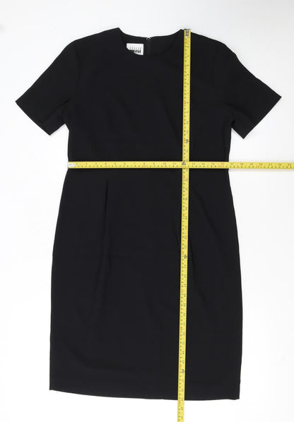 Leslie Fay Petite Women's Black Size 10 Sheath Dress
