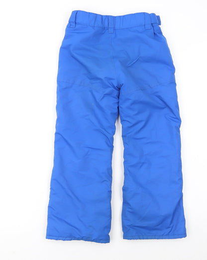 Muddy Puddles Boys Blue 5-6 Years Waterproof Snow Pants