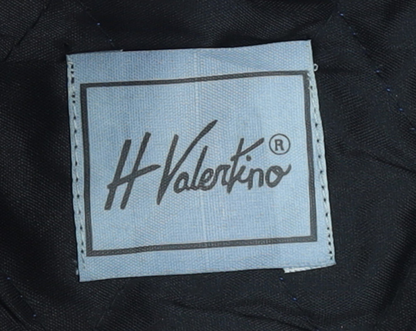 H Valentino Men's Red Check Flannel Cotton Lined Jacket Size M
