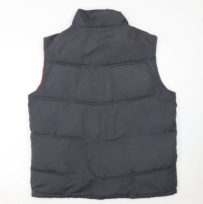 Joules Men's Grey Padded Bodywarmer Gilet XL Polyester Outdoor