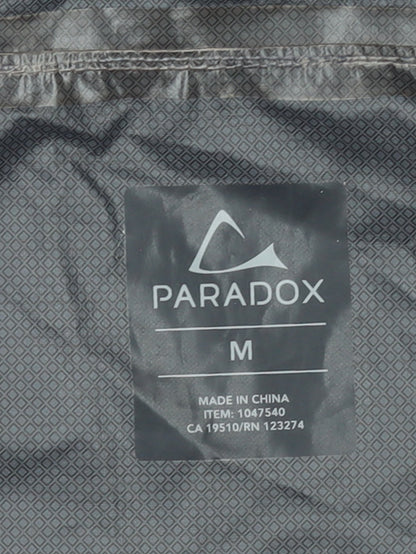 Paradox Men's Blue Waterproof Hooded Rain Jacket Size M