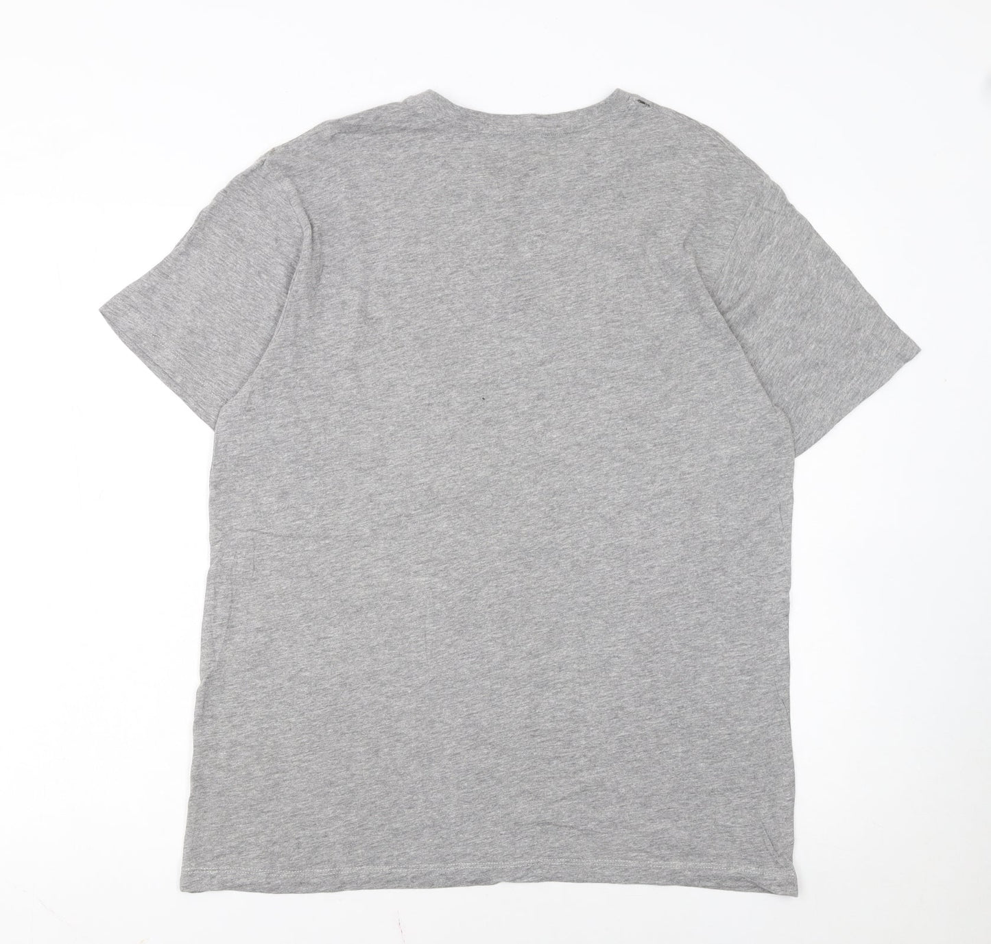 Crash Bandicoot Grey Graphic Men's T-Shirt Medium Cotton Regular Fit