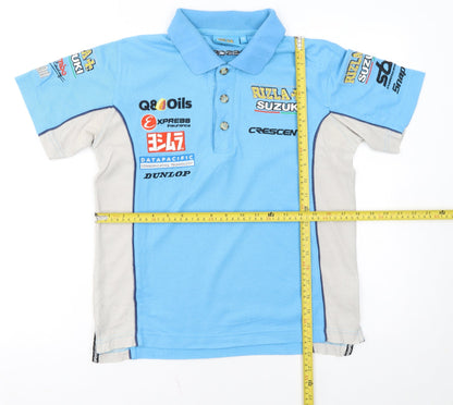 Rizla Suzuki Men's Blue XS Racing Polo Shirt