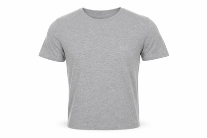 Hugo Boss Men's Grey Cotton Crew Neck Short Sleeve T-Shirt Size S