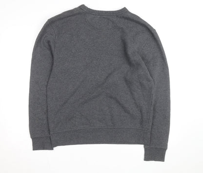 Champion Men's Grey M Pullover Sweatshirt Fleece Crew Neck