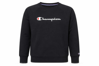 Champion Mens Black XL Crew Neck Pullover Sweatshirt