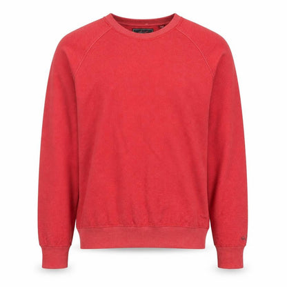 Greg Norman Men's Red Crew Neck Pullover Sweatshirt S