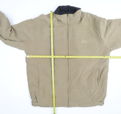 Explorer Navigator Men's Beige Cotton Full Zip Jacket XL