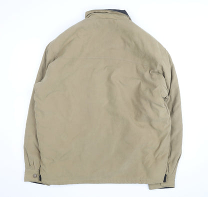 Explorer Navigator Men's Beige Cotton Full Zip Jacket XL