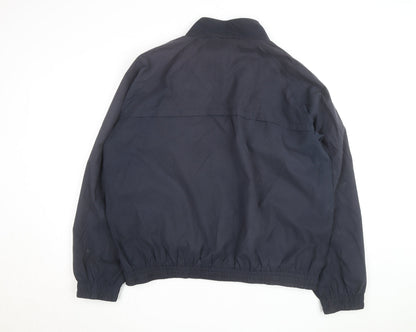 Farah Classic Men's Blue 2XL Bomber Jacket Cotton Polyester Lined