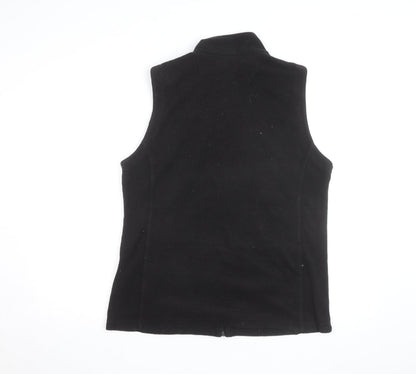 Regatta Women Black Size 16 Fleece Waistcoat Outdoor Full Zip Vest