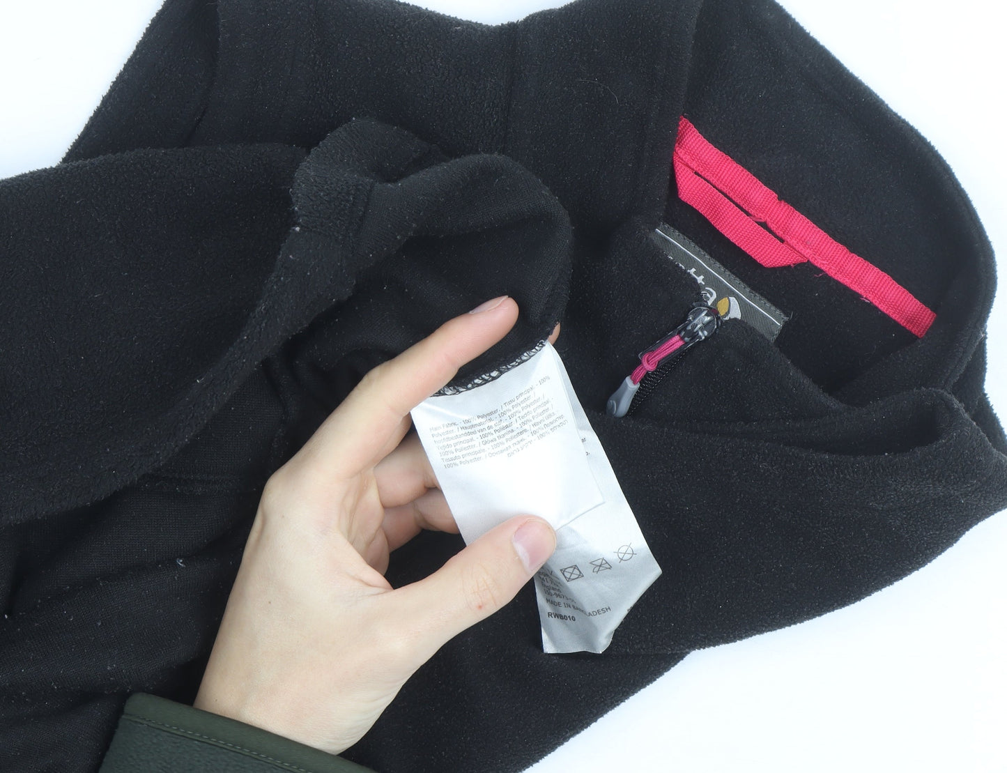 Regatta Women Black Size 16 Fleece Waistcoat Outdoor Full Zip Vest