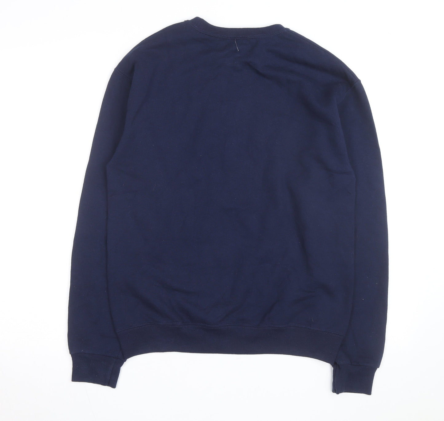 NYPD Men's Blue Crew Neck Pullover Sweatshirt Size S
