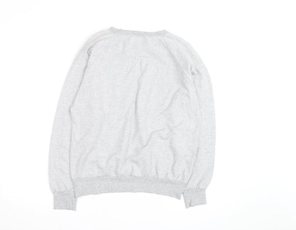 The Free Banana Men's Grey Abbey Road Graphic Sweatshirt XS