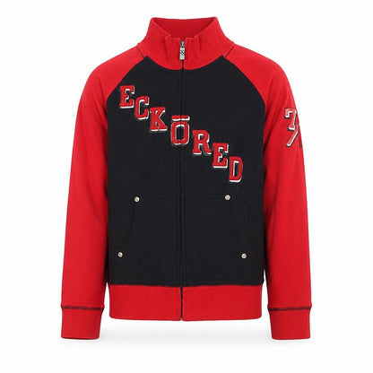 Ecko Red Boys Black & Red Full Zip Sweatshirt Size M Cotton Blend