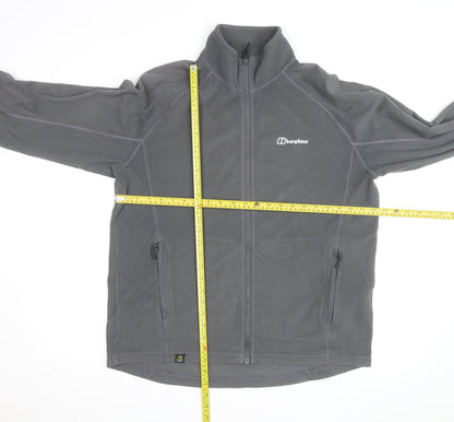 Berghaus Men's Grey Fleece Full Zip Active Jacket Size L