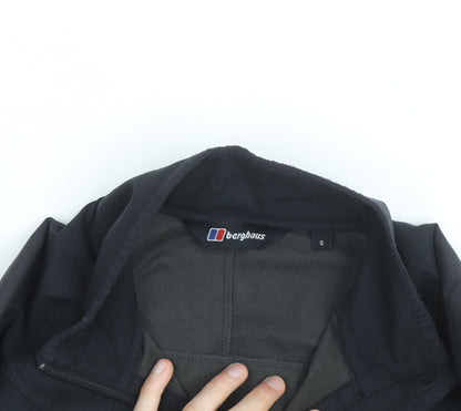 Berghaus Men's Black Soft Shell Jacket S Regular Fit Windproof