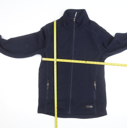 Brasher Men's Blue Fleece Soft Shell Jacket Size S Outdoor Hiking