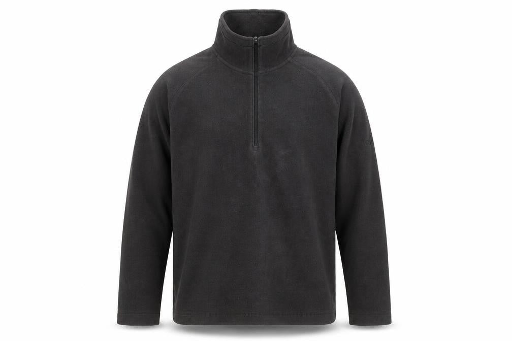 Craghoppers Men's Black Fleece Half Zip Pullover Sweatshirt M
