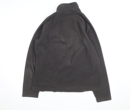 Craghoppers Men's Black Fleece Half Zip Pullover Sweatshirt M