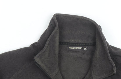 Craghoppers Men's Black Fleece Half Zip Pullover Sweatshirt M