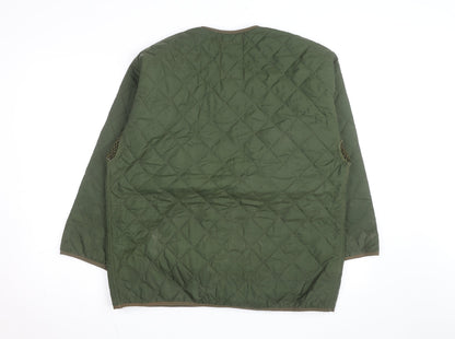 Bernard Uniforms Men’s Green Quilted Cold Weather Military Jacket XL