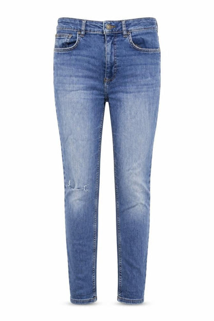 Fat Face Women’s Blue Harlow High Waist Skinny Jeans Size 10