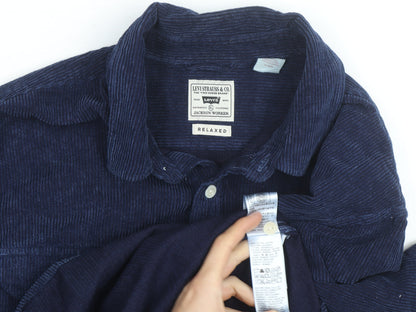Levi's Men's Blue Corduroy Jackson Worker Relaxed Fit Jacket XL