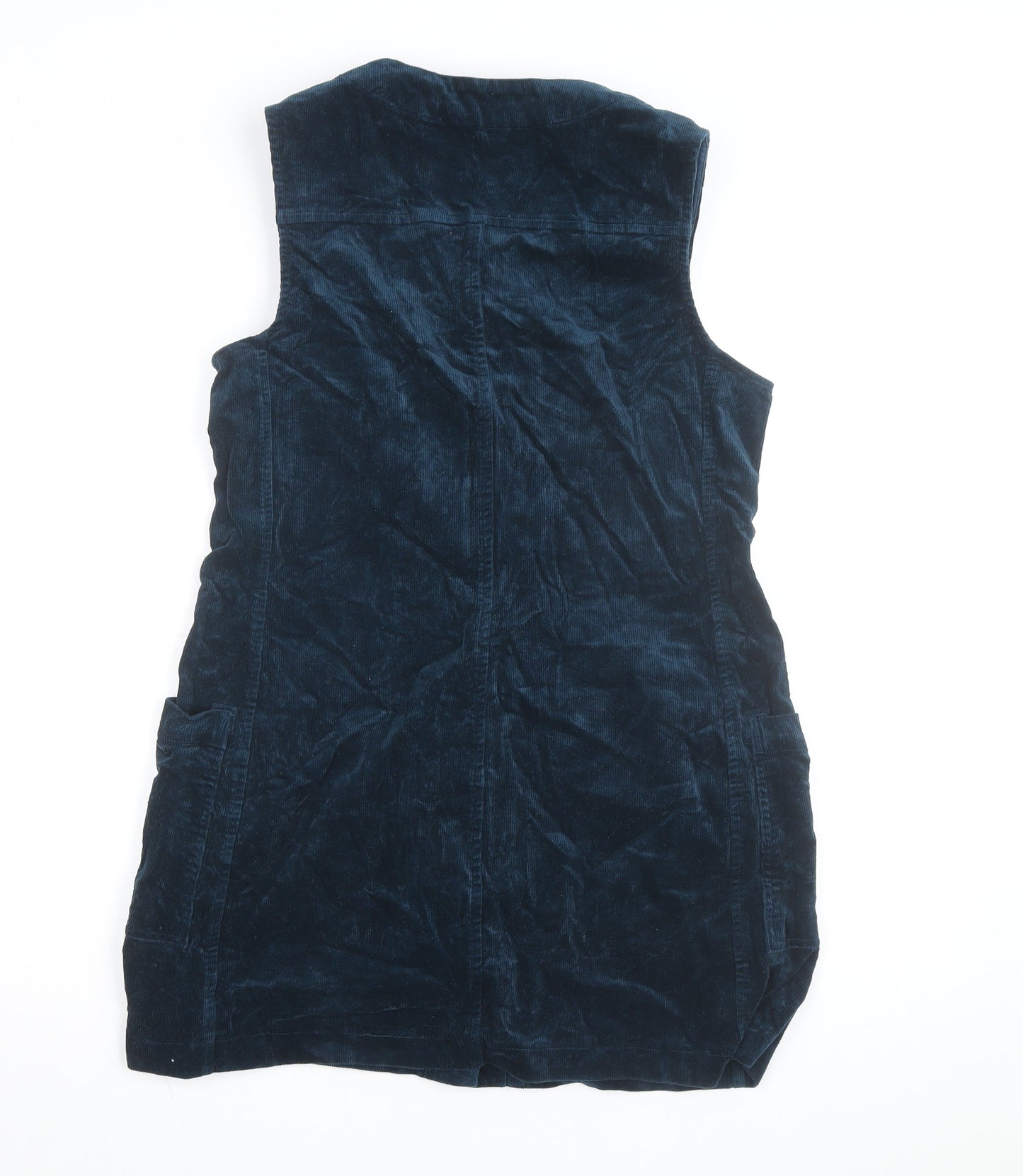 Joe Browns Women's Blue Corduroy Pinafore Dress Size 12