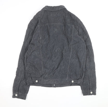 Officine Générale Men Grey Corduroy L Basic Jacket